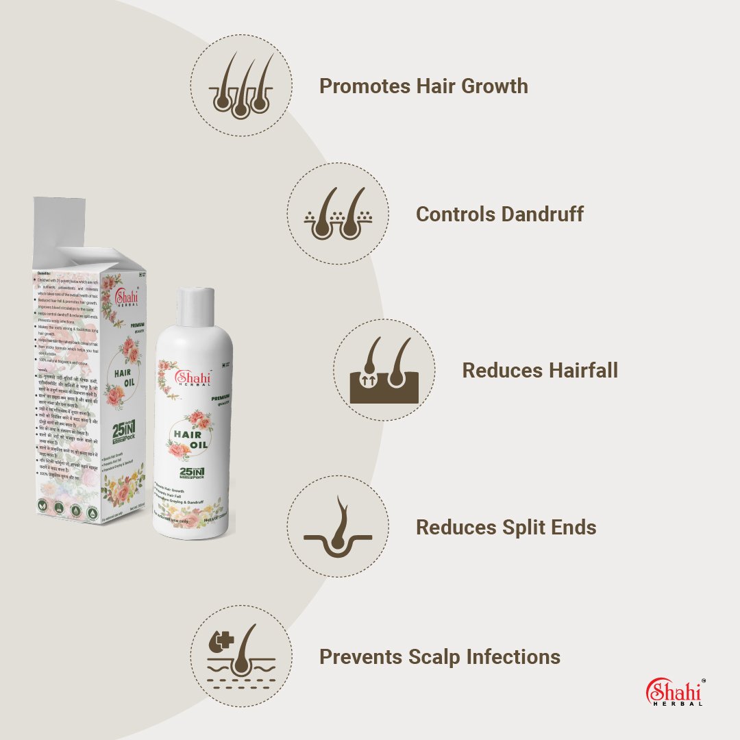 Shahi Hair Oil (200 ml) - Image 2