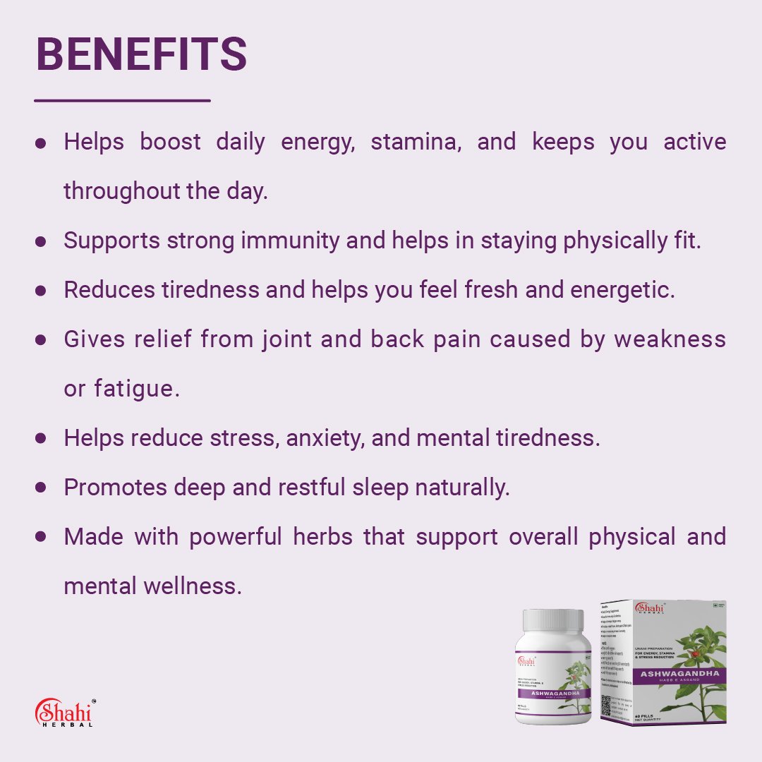 Ashwagandha Tablet (60 Pills) - Image 3
