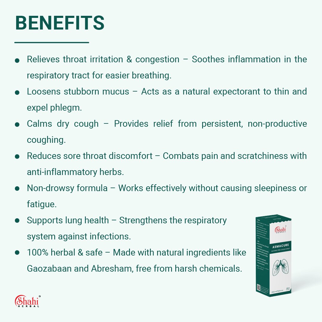 Asmacure Cough Syrup (100 ml) - Image 3