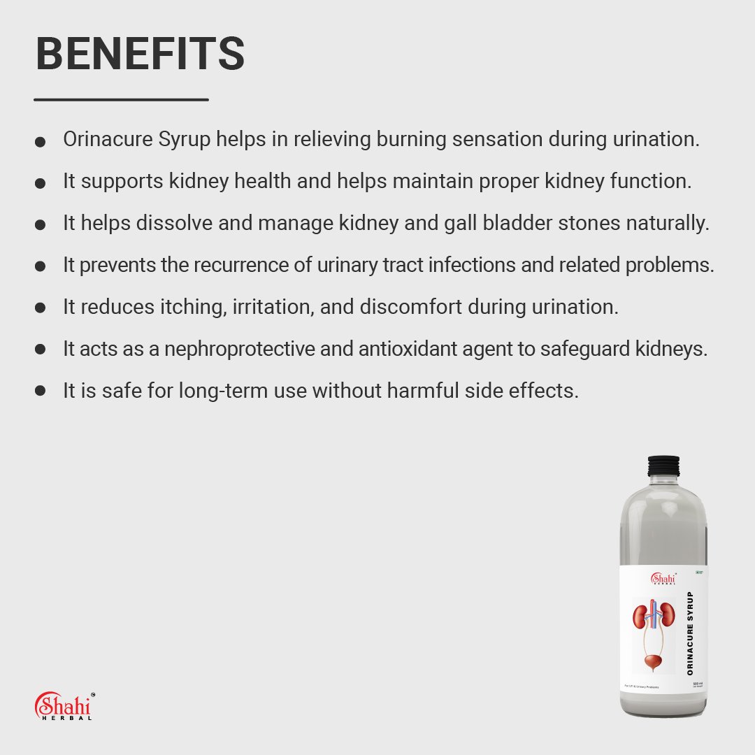 Orinacure Syrup (200 ml) - Image 3