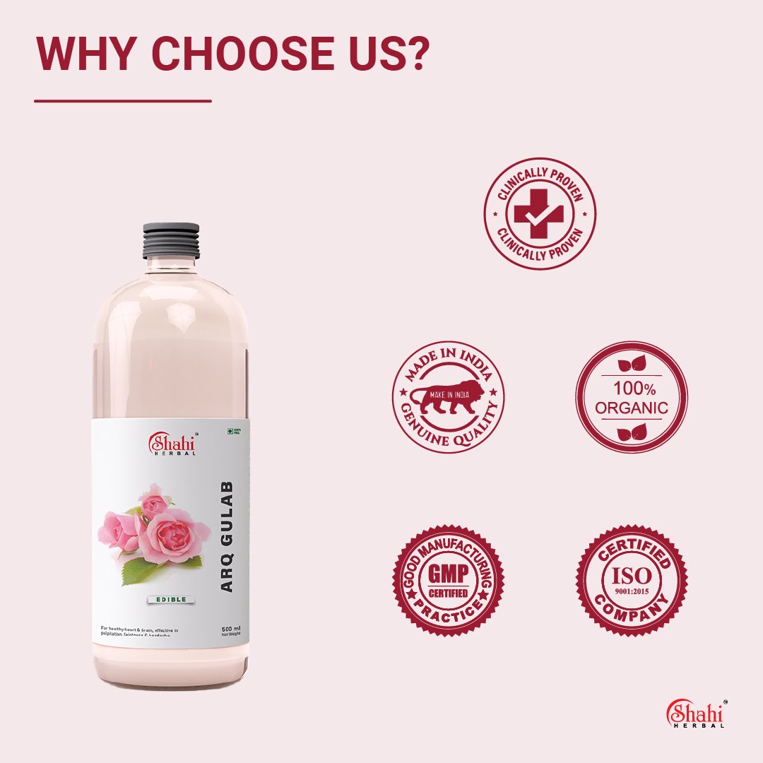 Arq Gulaab (500 ml) - Image 7